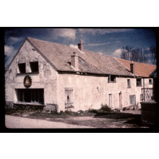 Façade de l'auberge de jeunesse d'Ergal