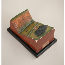 Modèle géographique en relief : Vallée dissymétrique